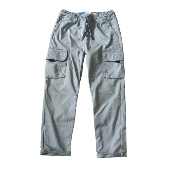 Old Navy Gray/Tan Tech Taper Quick Dry Pants Boys Size S(6/7) Lot of 2 - Picture 8 of 11
